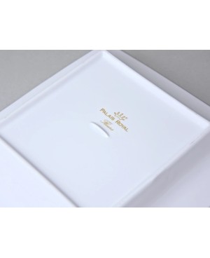 Plat Carré Fleur 21x21cm - Palais Royal