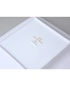 Plat Carré Fleur 21x21cm - Palais Royal