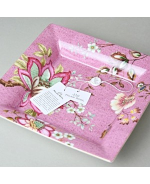 Plat Carré Fleur 21x21cm - Palais Royal