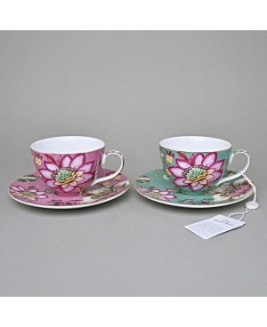 Coffret de 2 Tasses de Thé Fleurs - Palais Royal