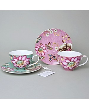 Coffret de 2 Tasses de Thé Fleurs - Palais Royal