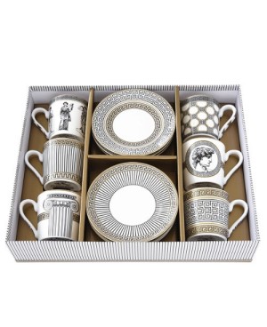  Coffret de 6 Tasses à Café PALLADIUM - Easy Life