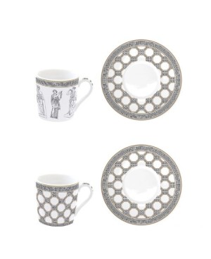 Coffret de 6 Tasses à Café PALLADIUM - Easy Life