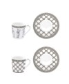 Coffret de 6 Tasses à Café PALLADIUM - Easy Life