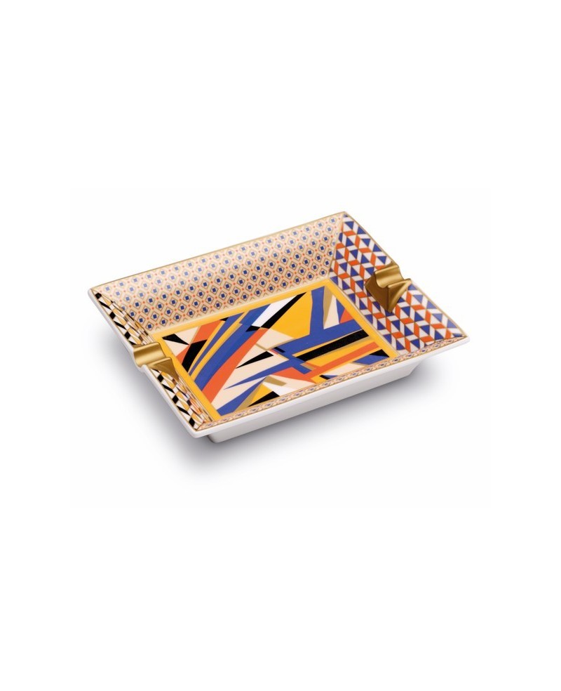 Cendrier 19.5x15.5cm Living Abstract - POZZI