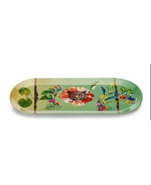 Plat Oval Eté Sauvage GM 42cm - Palais Royal