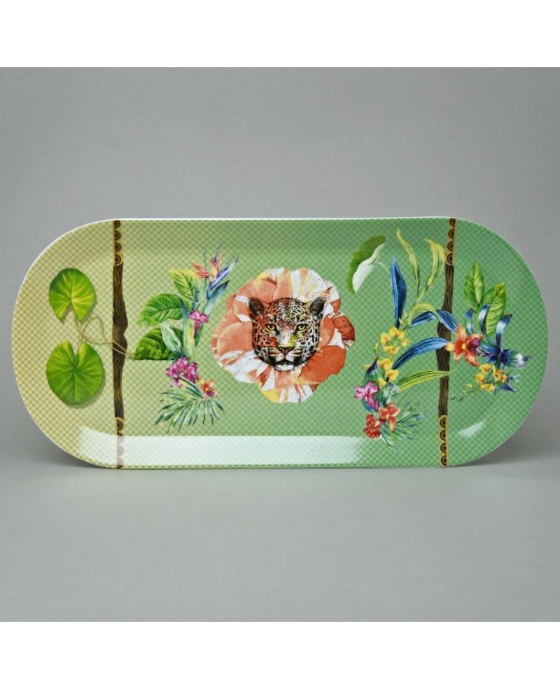 Plat Oval Eté Sauvage GM 42cm - Palais Royal