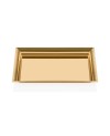Plat Rectangulaire Gold 25 cm - NARIN