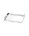 Plateau Prestige Rectangulaire Inox 15x21cm - NARIN