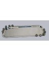 Plateau Rectangulaire Galets Verts 57cm