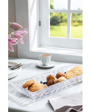Plats de Présentation Cristaline Linea - Prix et Assiettes