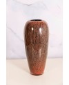 Vase en verre marron Marbre 23x19x31.5cm