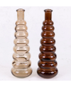 Vase / Huilier en Verre Marron Foncé