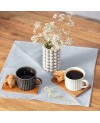 Coffret de 2 Tasses de Thé avec Sous Tasse Acacia