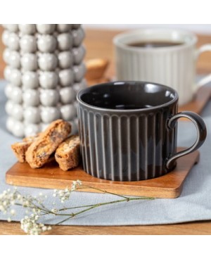 Coffret de 2 Tasses de Thé avec Sous Tasse Acacia