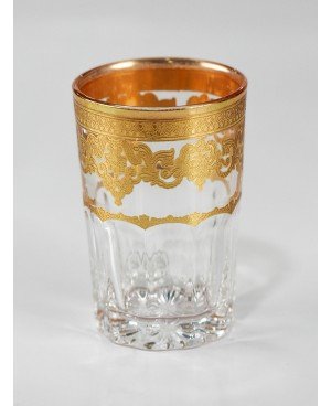 Set de 6 Verres de Thé BELLAR Doré