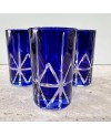 Set de 6 verres à Thé Nœud Cut Bleu