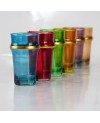 Set de 6 Verres de Thé Colorie Doré
