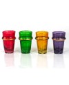 Set de 6 Verres de Thé Colorie Doré