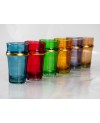 Set de 6 Verres de Thé Colorie Doré