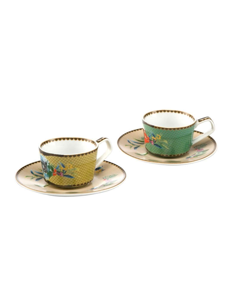 Coffret de 2 Tasses à café Eté Sauvage