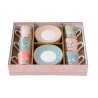 Coffret de 6 Tasses à Café Jardin De Rêves
