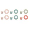 Coffret de 6 Tasses à Café Jardin De Rêves
