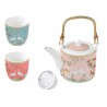 Coffret Théière avec 2 tasses Jardin de Reves