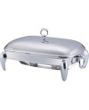 Chauffe plat avec flamme en inox  3L