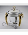 Soupière 4L Inox chauffe plat GOLD