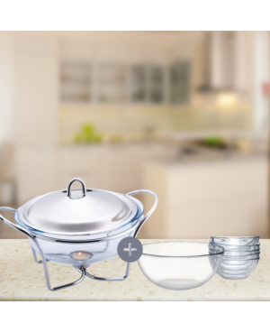  Soupière 2L INOX CHAUFFE PLAT
