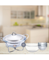 Soupière 2L INOX CHAUFFE PLAT