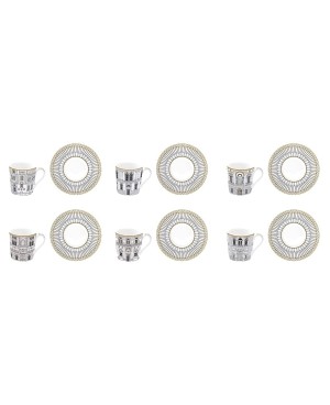 Coffret de 6 Tasses à Café PALAZZO