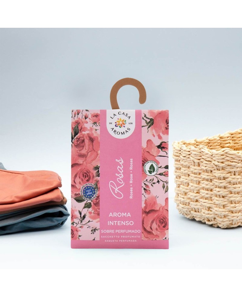 Sachet Parfumé pour placard Rose