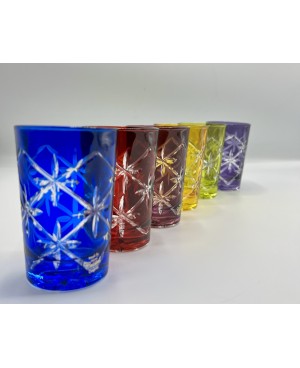 Set de 6 Verres à Thé Colorie