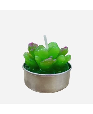  Mini Bougie Plante Artificielle 1pc