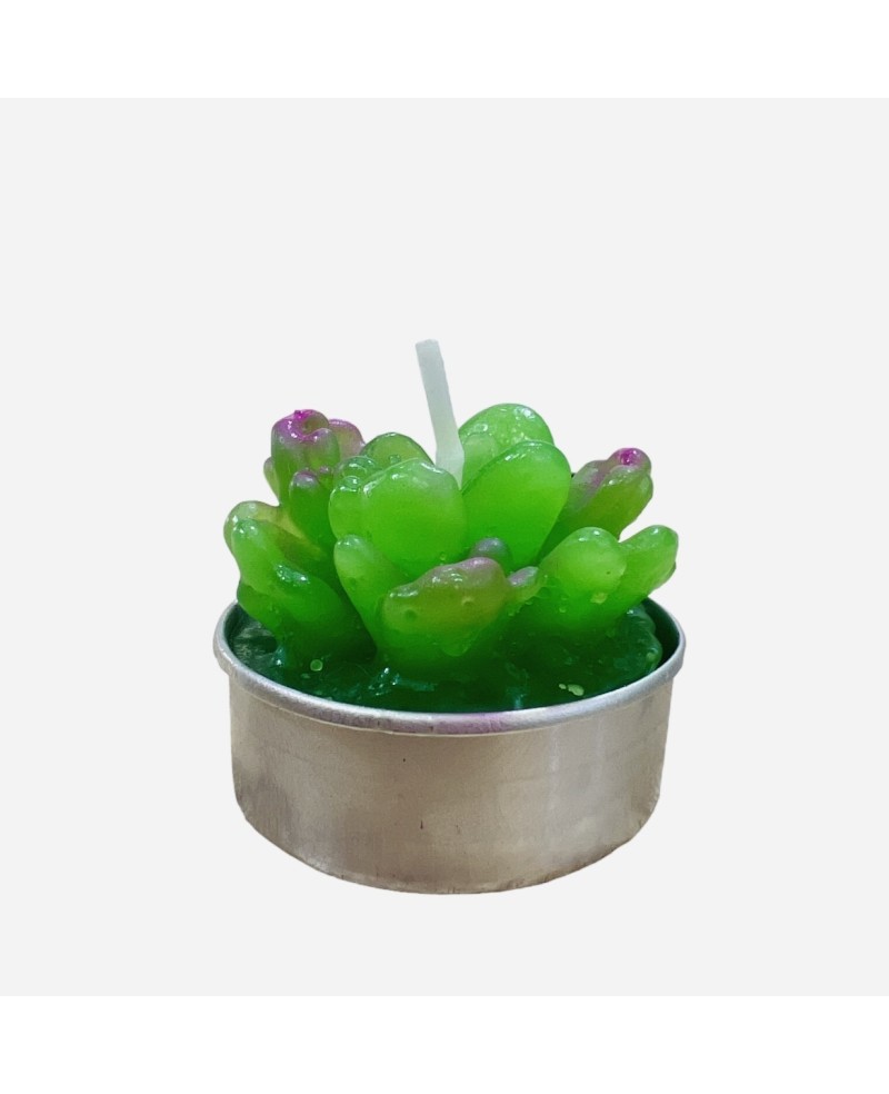 Mini Bougie Plante Artificielle 1pc