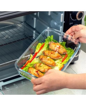  Plat à Four en Verre 30x18cm - Assiettes de Présentation Prix