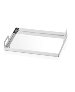  Plateau prestige inox rectangulaire 37.5x26.5cm