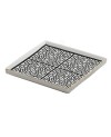 Plat Carré BLACK & GOLD 22cm - HENRIETTE