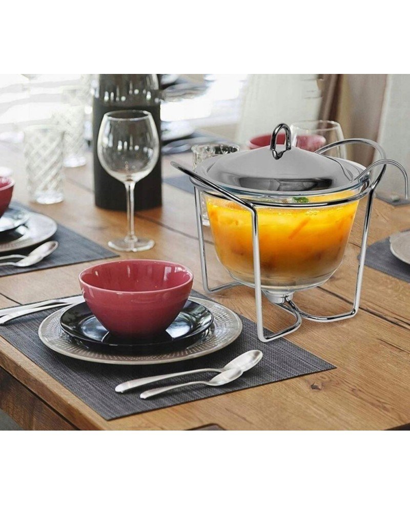 Soupière 4L Chauffe Plat Inox